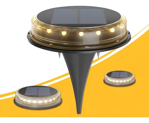 Luz solar de jardín para exteriores