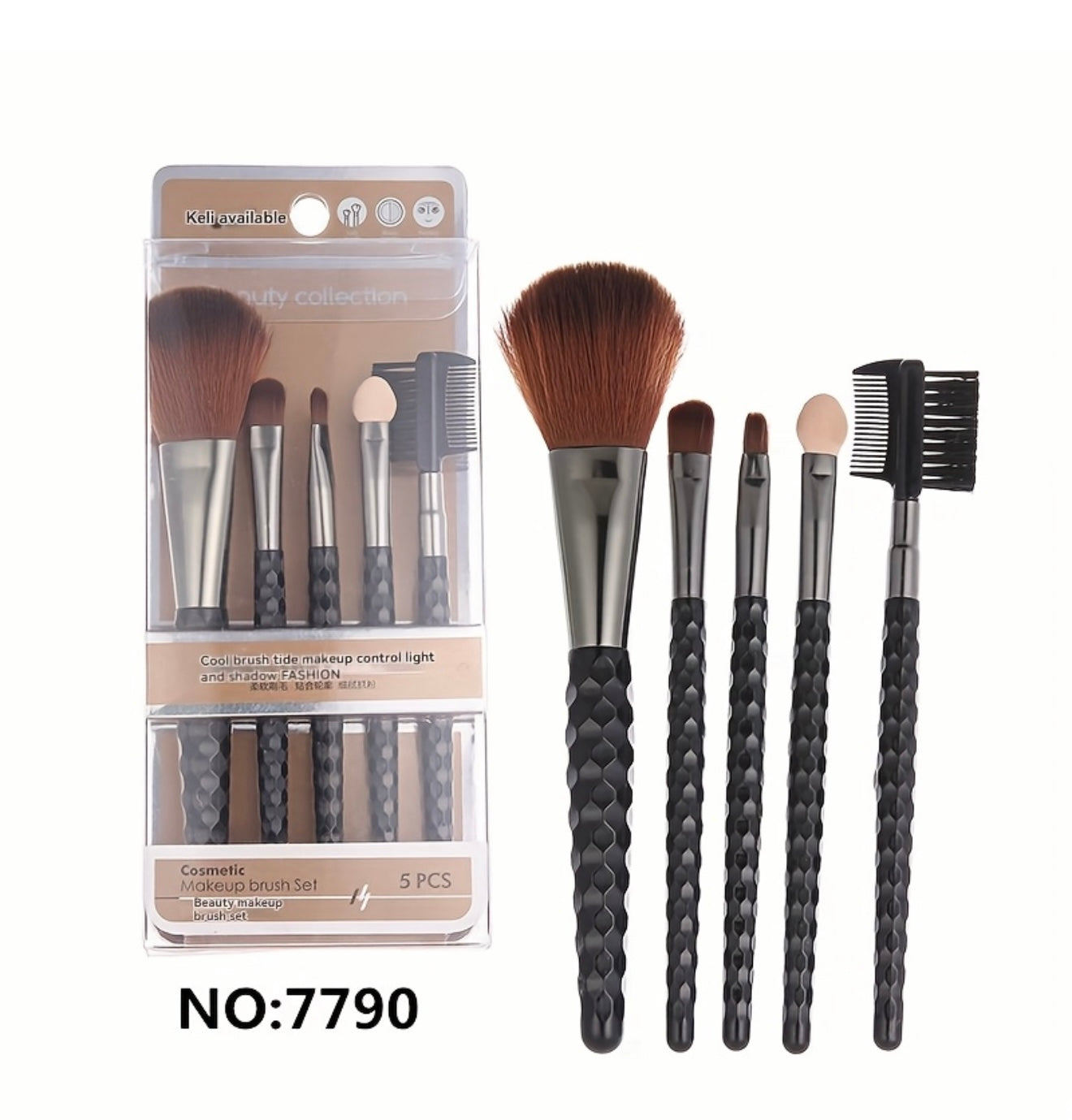 Set de 5 brochas de Maquillaje