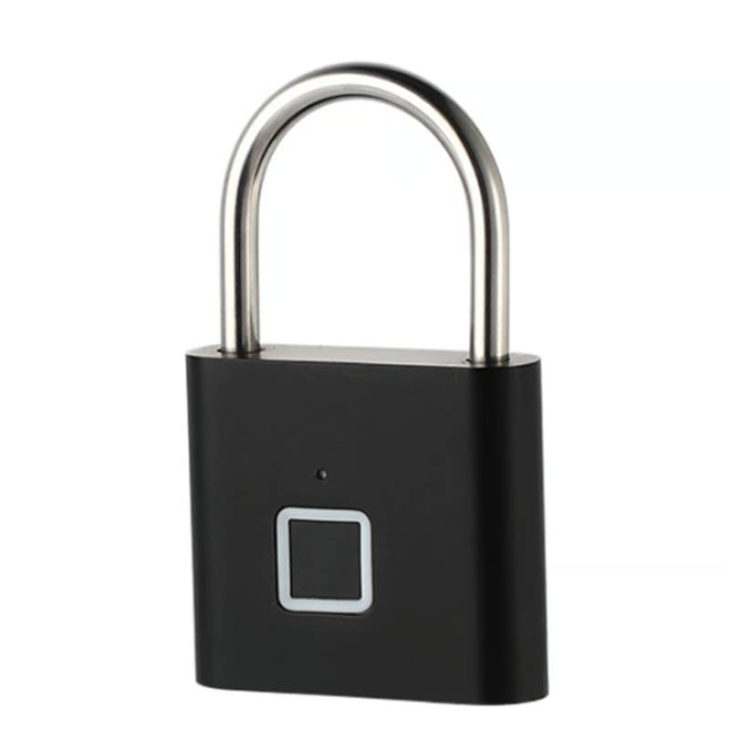Candado Con Huella Digital Usb Recargable Seguro Biometrico
