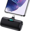 Mini powerbank pantalla digital  tipo C NEGRO