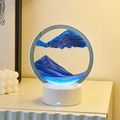 Lámpara Escritorio Con Arena Decorativa