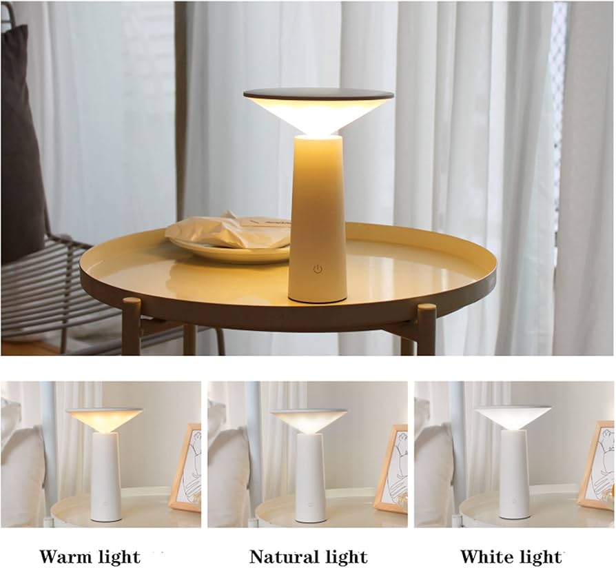 Lámpara de escritorio moderna USB LED lámpara de mesa dormitorio lectura libro luz LED mesa táctil Sensor