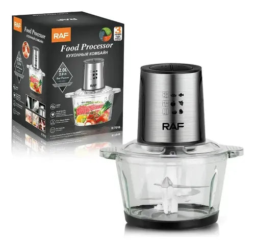 Procesador de Alimentos Raf R.7019-110 de 2L y 1000W