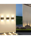 Aplique solar de pared